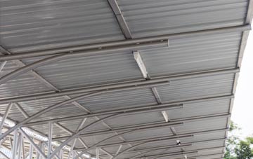 installing Higher Burwardsley metal roofing